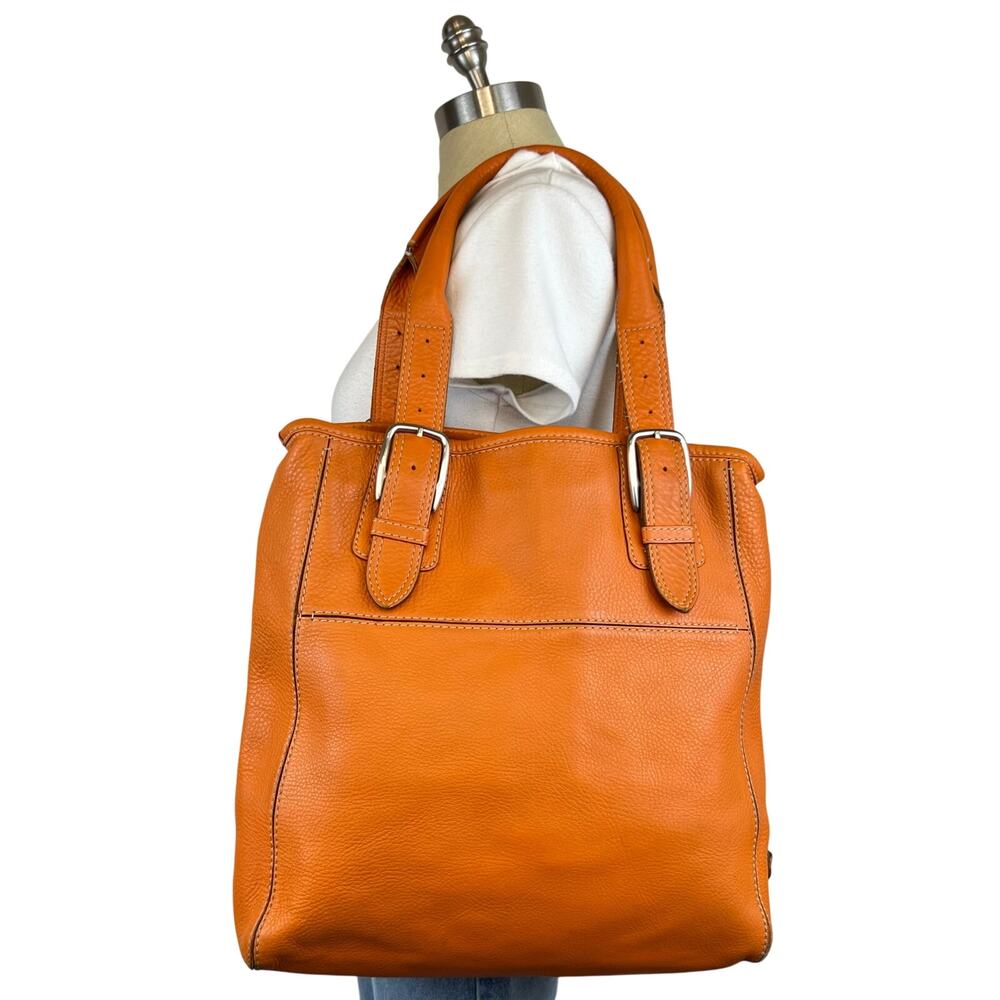 Cole Haan Orange Leather Shoulder Bag